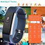 Willful Fitness Tracker with Heart Rate Monitor, Fitness Watch Activity Tracker Waterproof Slim Smart Band with Step Calorie Counter 14 Sports Mode Sleep Monitor,Pedometer for Kids Women Men
