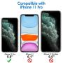JETech Case for Apple iPhone 11 Pro (2019), 5.8-Inch, Shockproof Bumper Cover, Anti-Scratch Clear Back, Midnight Green