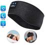 Sleep Headphones Bluetooth Sports Headband, Wireless Music Headband Headphones, IPX6 Waterproof Headphones with Mic for Sleeping Workout Running Insomnia Side Sleepers Travel AMSR Yoga Meditation