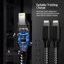 iPhone Charger MFi Certified Lightning Cable 3FT/6FT/10FT Nylon Braided USB Charging Cord Compatible with iPhoneXs/Max/XR/X/8/8Plus/7/7Plus/6S/6S