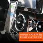 FITFORT Universal Air Vent Car Mount - 360° Rotation Clip Car Mount Phone Holder with Adjustable Switch Lock for All Smartphones GPS Navigation