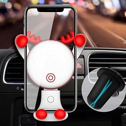 Car Phone Holder,REDSHINE Gravity Car Mount Air Vent Phone Holder for car for iPhone 11/ X/Xs Max/8/7/7P/6s/6P/5S, Galaxy S5/S6/S7/S8/S9,Note8 Google, LG, Huawei and More