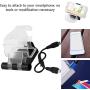 graceUget Smart Clip Mobile Phone Clamp Holder for Playstation 4 PS4 Game Controller