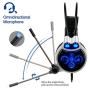 SADES SA908 Physical 7.1 Channel USB Surround Sound Stereo Gaming Headset PC Headsets Over-Ear Gaming Headphones with Microphone LED Light
