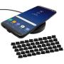 PortPlugs USB C Plug Covers (50 Pack) Silicone Dust Plugs, Compatible with Samsung s20, s10, s9, s8, Note 9, 10, Pixel, Any Type C Port on Smartphone or Laptop (Black)