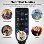 Smart Watch,Fitness Tracker Watch with Heart Rate Blood Pressure Monitor IP68 Waterproof Bluetooth Smartwatch Sports Activity Tracker Smart Bracelet for Men Women Kids Compatible Android iOS Phones