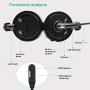 Bluetooth Headphones,YAMAY M20 Wireless Headphones with Microphone Hands Free Noise Cancelling Wireless Bluetooth Headset for Cell Phones (Lightweight Foldable On Ear Design Multi-point Connect)