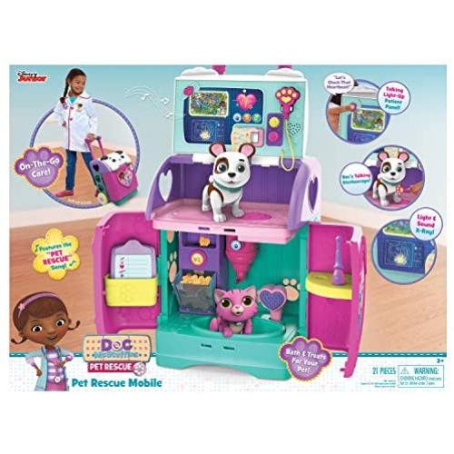 Doc McStuffins 92446 Baby All in One Nursery Pet Rescue Mobile, Multicolor