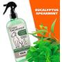 Wahl Deodorizing & Refreshing Pet Deodorant for Dogs - Eucalyptus & Spearmint for Coat Shine & Strengthening - 8 Oz
