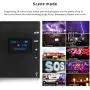 Led Video Light RGB Photography Light 1530°Full Color Bi-Color 2500K-8500K Mini Portable Pocket Panel Light with Aluminum Body Built-in 3300mAh Rechargeable Battery for YouTube DSLR Camera Lighting