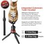 Sevenoak SK-T1 Tripod Mount Grip & by-MM1 3.5mm Shotgun Microphone & MQ-PR1 Wireless Remote Control Shutter Release for iOS iPhone 11 X 8 7 7 Plus 6s 6 iPad iPod Touch Samsung Android Smartphone