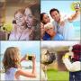 Kids Camera, LifeBasis 12MP HD Child Digital Photo Video Camera WiFi Wireless Connection, 2.0 inch Screen Mini Cartoon Camcorder Rechargeable Shockproof Camera for Kids Gifts with 16G TF Card