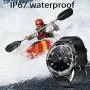 Smart Watch for Android iOS Phones, Fitness Tracker Smartwatch Compatible iPhone Android Samsung, Waterproof Smartwatch for Men Women, Fitness Tracker with Heart Rate Monitor Couple Smart Watches.