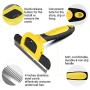 MIU COLOR Pet Deshedding Brush, Professional Grooming Tool, Effectively Reduces Shedding by up to 95% for Short Medium and Long Pet Hair
