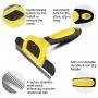MIU COLOR Pet Deshedding Brush, Professional Grooming Tool, Effectively Reduces Shedding by up to 95% for Short Medium and Long Pet Hair MIU COLOR Pet Deshedding Brush, Professional Grooming Tool, Effectively Reduces Shedding by up to 95% for Short Medium and Long Pet Hair