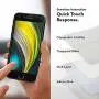 Caseology Full Cover Tempered Glass for Apple iPhone SE 2020 Screen Protector for iPhone 8/7 with Installation Kit - 2 Pack