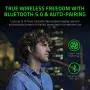 Razer Hammerhead True Wireless Bluetooth Earbuds: Low-Latency - Water Resistant - Bluetooth 5.0 Auto Pairing - Classic Black Razer Hammerhead True Wireless Bluetooth Earbuds: Low-Latency - Water Resistant - Bluetooth 5.0 Auto Pairing - Classic Black
