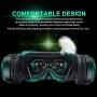 Pansonite Vr Headset with Remote Controller[New Version], 3D Glasses Virtual Reality Headset for VR Games & 3D Movies, Eye Care System for iPhone and Android Smartphones