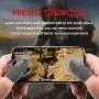 Newseego Mobile Game Controller Finger Sleeve Sets [6 Pack],Smooth Thin Anti-Sweat Breathable Full Touch Screen Sensitive Shoot Aim Joysticks Finger Set for Knives Out/Rules of Survival-Gray