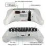 Whiteoak Xbox One S Chatpad Mini Gaming Keyboard Wireless Chat Message KeyPad with Audio/Headset Jack for Xbox One Elite & Slim Game Controller Gamepad - 2.4GHz Receiver Included -White Whiteoak Xbox One S Chatpad Mini Gaming Keyboard Wireless Chat Message KeyPad with Audio/Headset Jack for Xbox One Elite & Slim Game Controller Gamepad - 2.4GHz Receiver Included -White