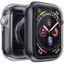 Penom Case for Apple Watch Screen Protector Series 3 2 1 38mm, Ultra Thin iWatch 38mm Screen Protector with Full Protection TPU Cover Space Gray