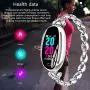 Smart Watches for Women Luxury Diamond Bracelet Heart Rate Pedometer Wristwatch Calorie Counter Blood Pressure Sport Watch Fitness Tracker Smart Watches for Women Luxury Diamond Bracelet Heart Rate Pedometer Wristwatch Calorie Counter Blood Pressure Sport Watch Fitness Tracker