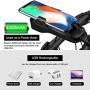 Tsuinz USB Rechargeable Bike Headlight Waterproof Cycling Light, LED Light Bike Horn and Power Bank Frontlight with 3 Modes, Easy to Install Bike Light, Cycling Safety Commuter Frontlight