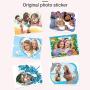 VJJB Kids Camera,Mini Rechargeable Childrens Digital Camera Shockproof Video Camcorder Gifts for 3-8 Year Old Boys Girls,8MP HD Video 2 Inch Screen 32GB Memory Card for Outdoor Play