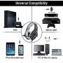 ENVEL Noise Cancelling Gaming Headset for Nintendo Switch/PS4,Surround Sound Stereo Volume Control One Key Mute,Gamer Omnidirectional Microphone Work for Xbox One S/PC/Laptop/Mac/PS3/Phone and More