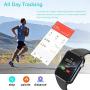 Sazooy Smart Watch, Fitness Trackers Touch Screen Smartwatch Fitness Watch with Camera Pedometer Sleep Monitor Music Player SIM SD Card Slot Compatible iOS iPhone Android Phones Men Women (Black)