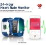 NOVETE Fitness Tracker, Bluetooth 4.0 Heart Rate Monitor Bracelet, IP67 Waterproof, Touch Screen, Smart Wristband, Pedometer Sports Activity Tracker Smart Watch for Android and iOS Smartphone
