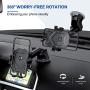Phone Holder for Car,Universal Long Neck Car Mount Holder Compatible iPhone Xs XS Max XR X 8 8 Plus 7 7 Plus Samsung Galaxy S10 S9 S8 S7 S6 LG Nexus Sony and More（Black）