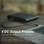 Omni Mobile 25600mah DC/USB-C PD/USB-A/Wireless Power Bank | Battery Backup for Laptops:MacBook/iPad/Dell XPS/Surface | Smart Devices:Nintendo Switch/GoPro | Resmed CPAP | Smartphones:iPhone/Samsung