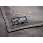 Hudson Durable Goods - Heavy Duty Waxed Canvas Work Apron with Tool Pockets (Grey), Cross-Back Straps & Adjustable M to XXL