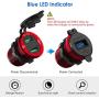 12V USB Outlet, ADSDIA 12V/24V 36W Aluminum QC3.0 USB Car Charger Waterproof Dual Fast Charger Socket Power Adapter Outlet with LED Display for Car Boat Marine Motorcycle Scooter RV Golf Cart DIY Kit