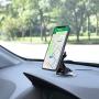 Magnetic Car Phone Mount with Adjustable Arm Universal Dashboard Windshield Cell Phone Holder for Car Dash Strong Gel Suction Compatible with iPhone 11 11pro Xs XS Max XR 8 7, Samsung S10 S9 S8 S7