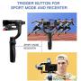 Hohem Digital Camera Gimbal Stabilizer Handheld Gimble for Sony RX100, for Canon PowerShot, for Panasonic Lumix, Action Cameras and Smartphones, Playload 400g, 3-in-1 Gimball (hohem iSteady Multi)