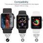 LK [6 Pack] Screen Protector for Apple Watch 44mm Series 4/5 - Max Coverage Bubble-Free Scratch-resistant iWatch 44mm Flexible TPU Film with Lifetime Replacement Warranty
