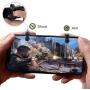 PUBG Mobile Game Controller, Ismael Erickson Phone Trigger Sensitive Shoot and Aim L1R1 Cellphone Gamepad Joystick Black