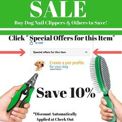 k9konnection Dog Nail Clippers - with Quick Sensor & Bonus File - Professional Trimmers for Large, Small & Medium Breed Dogs - Safety Guard to Avoid Over Cutting Nails - Angled Sharp Blades