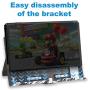 DOYO Power Bank for Nintendo Switch 5000mAh Battery Charger Case Detachable Portable Backup Battery Pack Fast Charging with Back Mount kickstant Card Slots for Switch Smartphones Tablets