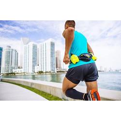 Nathan Hydration Running Belt Trail Mix - Adjustable Running Belt - Includes 2 Bottles - Fits iPhone 6/7/8 Plus and Other 6.5 Inch Smartphones