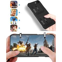 Mobile Game Controller Case for iPhone Xs Max, Phone Cover L1R1 Trigger Joystick Gamepad Grip Remote,2 in 1 Mobile Game Controller +Cover for Apple iOS (6.5" in Black)