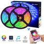 Bluetooth LED Strip Lights, ALED LIGHT 5050 10M (2 x 5M) 300 LED Stripes Lights Smart-Phone Controlled Waterproof RGB LED Band Light for Home&Outdoor Decoration