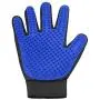[Upgrade Version] Pet Grooming Glove - Gentle Deshedding Brush Glove - Efficient Pet Hair Remover Mitt - Enhanced Five Finger Design - Perfect for Dog & Cat with Long & Short Fur - 1 Pair