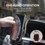 Miracase Cell Phone Holder for Car,Upgrade Dashboard & Windshield 360° Rotation One Button Car Phone Mount Holder Compatible iPhone Xs MAX/XS/XR/X/8plus/7/8/6,Galaxy S10/S9/S8,Google,Huawei(4”-6.5“)