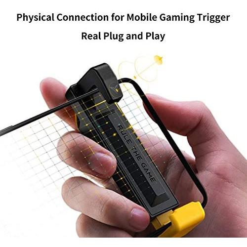 Flydigi Stinger CapAir Mapping Trigger for PUBG Mobile Controller iOS & Android Both Compatible-Right Hand