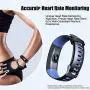 LICEYOO Fitness Tracker HR Heart Rate Measuring Monitor Activity Tracker Sleep Monitor Step Counter Calorie Counter Pedometer Sports Wristband Watch Link Smart Phone GPS IP68 Waterproof for Men Women LICEYOO Fitness Tracker HR Heart Rate Measuring Monitor Activity Tracker Sleep Monitor Step Counter Calorie Counter Pedometer Sports Wristband Watch Link Smart Phone GPS IP68 Waterproof for Men Women