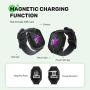 Kids Smart Watch Smartwatch for Kids with Voice Chat Camera SOS Alarm Clock Games, Waterproof Kids Smart Watches 1.44" LBS Tracker Touch Screen Kids Phone Watch for Christmas Birthday Gifts (Black)