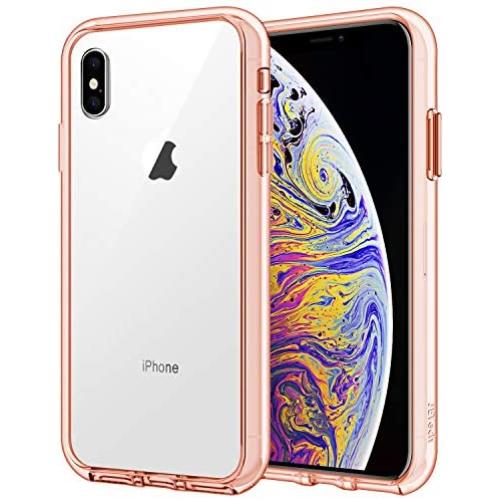 JETech Case for Apple iPhone Xs Max 6.5-Inch, Shock-Absorption Bumper Cover, Rose Gold